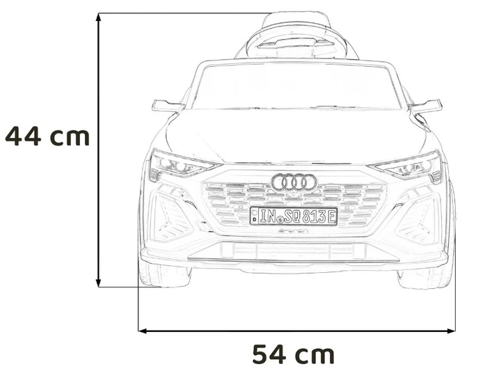 Samochód elektryczny dla dzieci Audi SQ8 Biały (5903864946635) - obraz 18