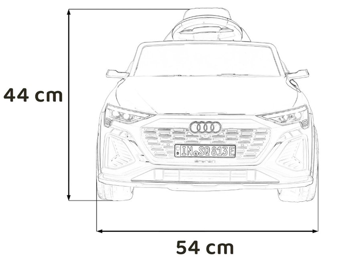 Електромобіль для дітей Ramiz Audi SQ8 White (5903864946635) - зображення 18