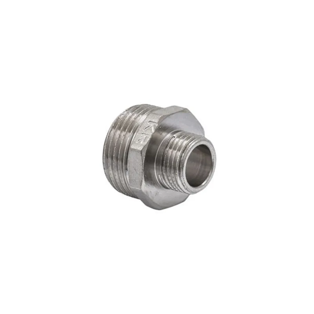 Ниппель редукционный 1/2''x1" KOER KF.N0610 (KF0035) - Фото 1 Ниппель редукционный 1/2''x1" KOER KF.N0610 (KF0035) - изображение 1