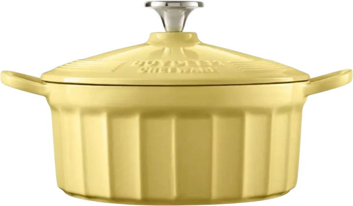 Гусятниця Buydeem чавунна емальована Mellow Yellow 2.9 л (6950386607178) - зображення 1