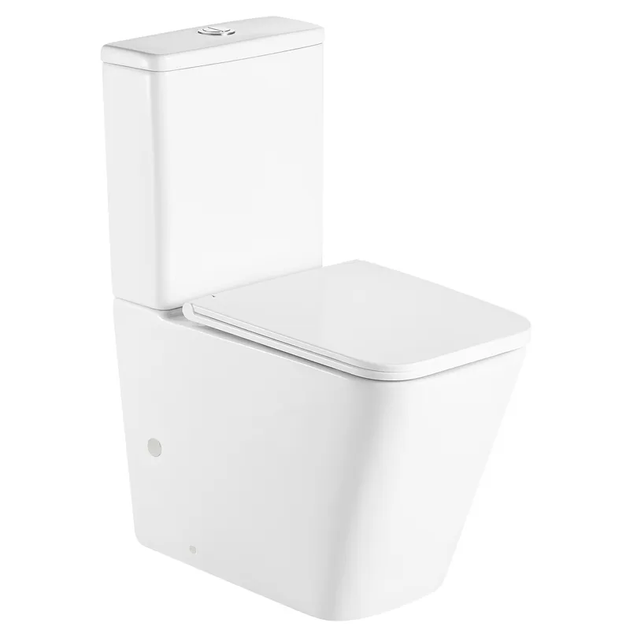 Унітаз-компакт Mixxus Premium Quadro-0401-R 610x365x825mm, система змиву RIMLESS (MP6457) - Фото 1 Унітаз-компакт Mixxus Premium Quadro-0401-R 610x365x825mm, система змиву RIMLESS (MP6457) - зображення 1