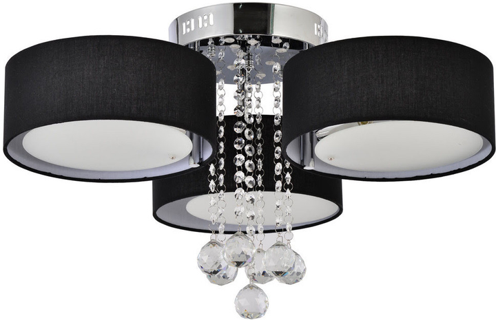 Lampa sufitowa Light Prestige Gambela LP-991/3C BK - obraz 1