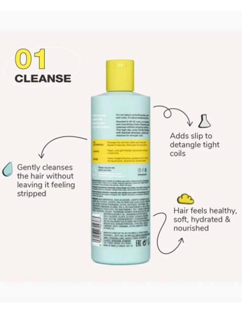 Шампунь для волосся Imbue 01 Cleanse Curl Awakening для кучерявого волосся 400 мл (5060282704763) - зображення 3