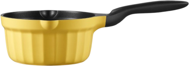 Rondel Buydeem emaliowany ze szklaną pokrywą Mellow Yellow 1.8 l (6950386615517) - obraz 3