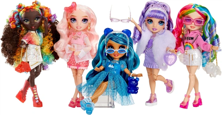 Lalka Rainbow High Creative Crystals Fashion Doll Amaya (121411) (0035051121411) - obraz 6