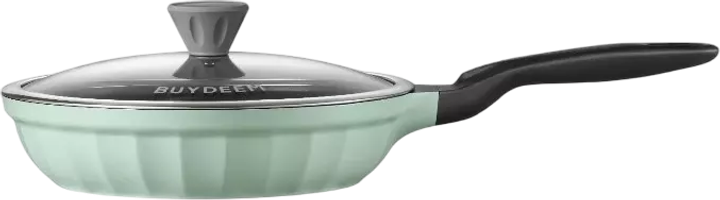 Сковорода Buydeem алюмінієва з антипригарним покриттям Cozy Greenish 25 см  (6950386615449) - зображення 1