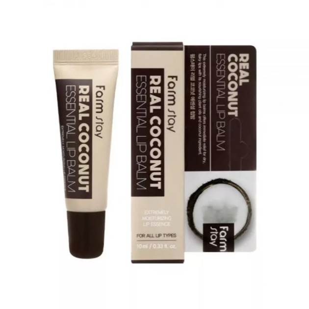 Бальзам для губ поживний з кокосом FarmStay Real Coconut Essential Balm, 10 мл - Фото 1 Бальзам для губ поживний з кокосом FarmStay Real Coconut Essential Balm, 10 мл - зображення 1