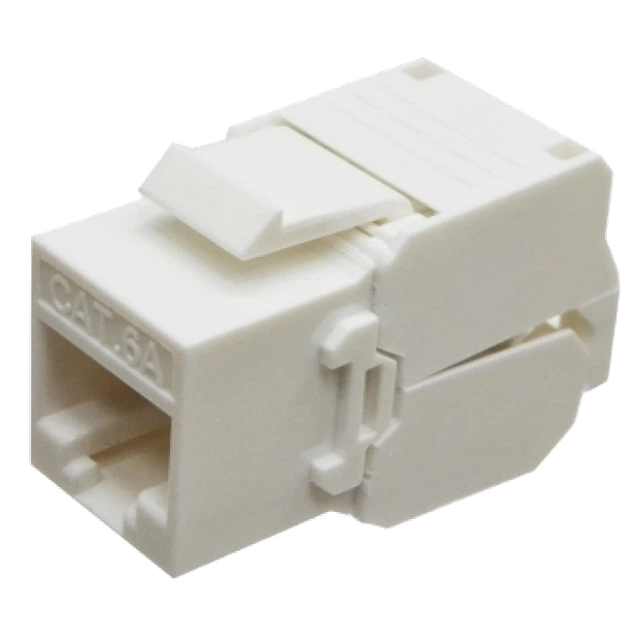 Модуль KeyStone RJ45 UTP, кат. 6a, безінструментний, Slim L&W LW-KJ6A-04-C6A - Фото 1 Модуль KeyStone RJ45 UTP, кат. 6a, безінструментний, Slim L&W LW-KJ6A-04-C6A - зображення 1