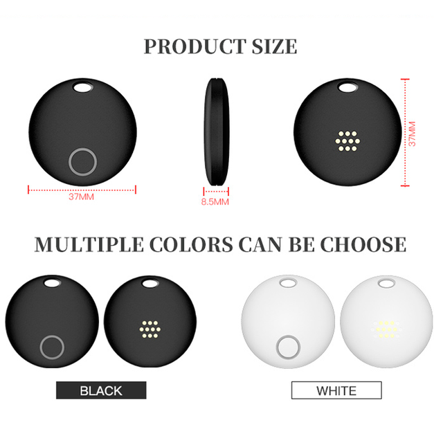 Брелок-трекер Smart Memory карманный Key Finder белый - Фото 12 Брелок-трекер Smart Memory карманный Key Finder белый - изображение 12