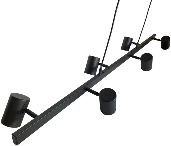 Lampa wisząca Light Prestige Snow 6xGU10 Black (LP-731/6L BK) - obraz 3