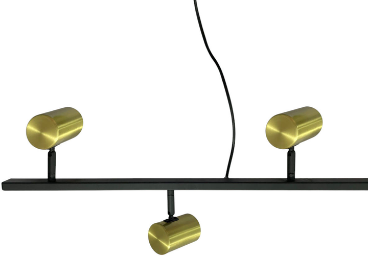 Lampa wisząca Light Prestige Snow 6xGU10 Black/Gold (LP-731/6L GD) - obraz 3