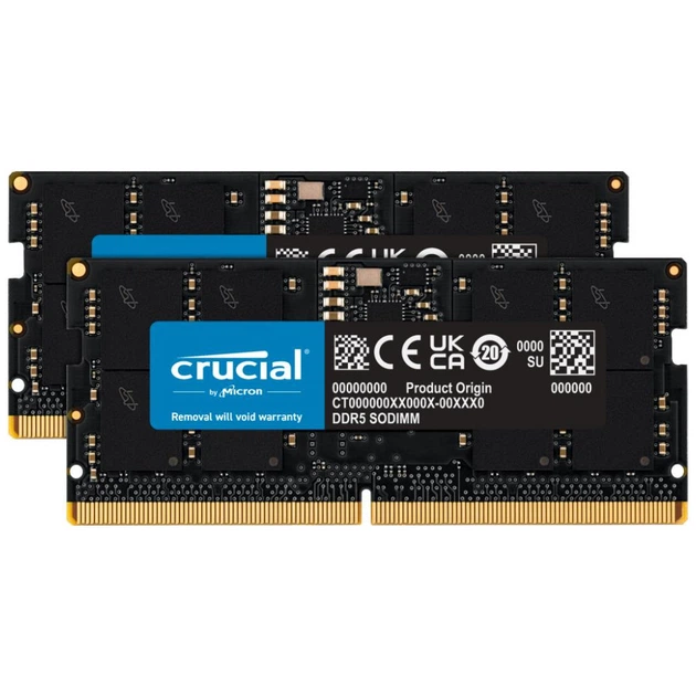 Модуль пам'яті для ноутбука SoDIMM DDR5 32GB (2x16GB) 5600 MHz