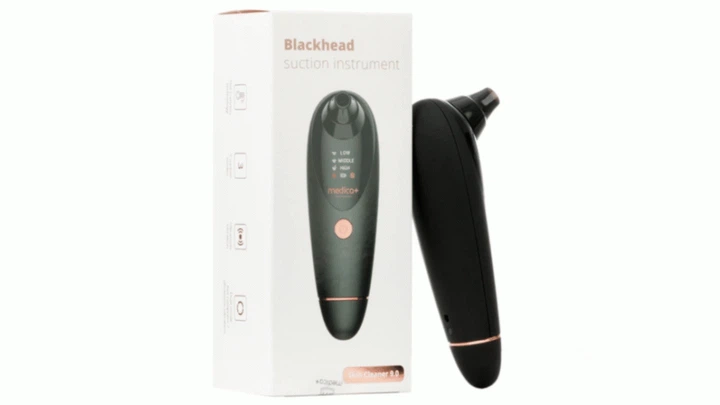 Вакуумний очищувач шкіри та пір Medica+ SKINCLEANER 9.0 BL - зображення 2