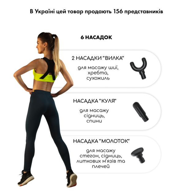 Перкусійний масажер для тіла та м'язів Medica+ MassHand Pro 4.0 White - Фото 9 Перкусійний масажер для тіла та м'язів Medica+ MassHand Pro 4.0 White - зображення 9