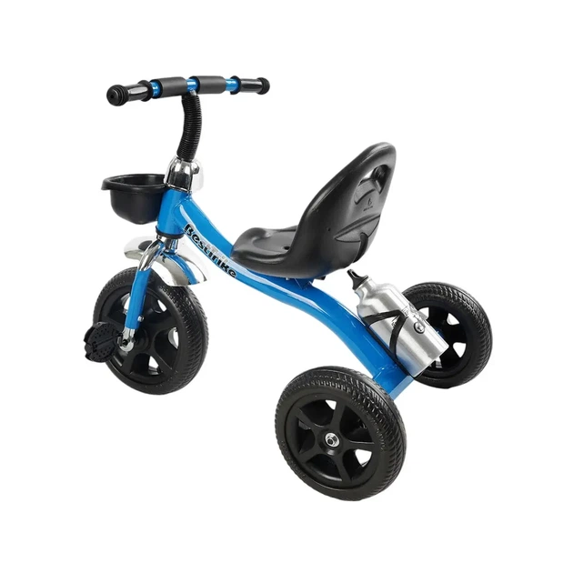 Трехколесный велосипед детский с корзиной и бутылочкой Best Trike Синий - изображение 3