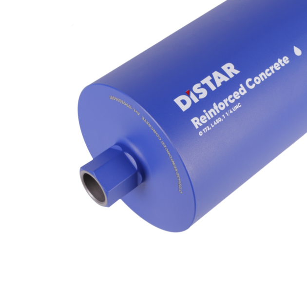 Профессиональное алмазное сверло Distar DDS-W 172x450x1 1/4 UNC Reinforced concrete (17903094097) - изображение 3