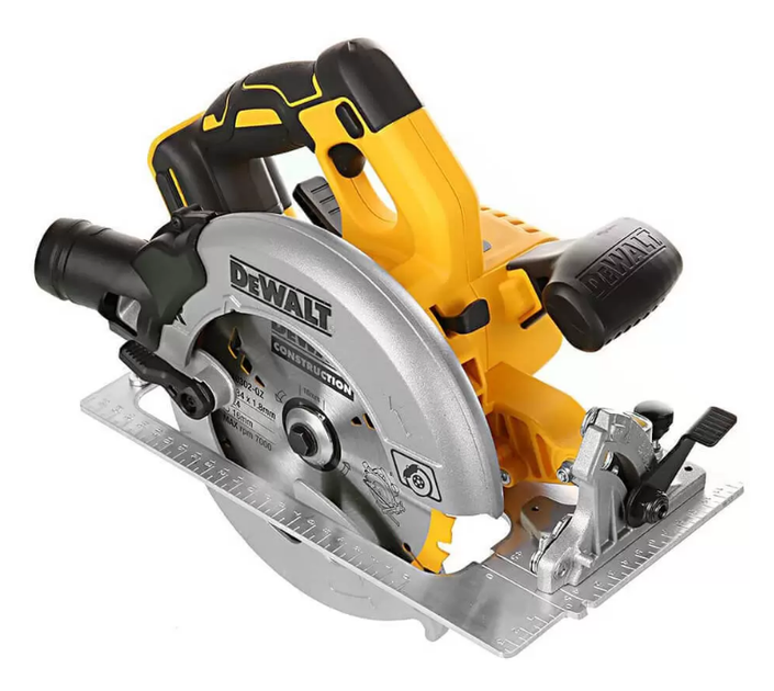Пила циркулярна акумуляторна DeWALT DCS570N (без АКБ): 18В, 5500 об./хв, диск 184 мм, 3,6 кг - зображення 3