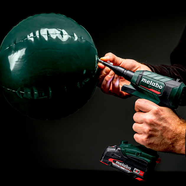 Профессиональный аккумуляторный продувочный пистолет Metabo BP 18 LTX BL: без АКБ (600798850) - Фото 5 Профессиональный аккумуляторный продувочный пистолет Metabo BP 18 LTX BL: без АКБ (600798850) - изображение 5