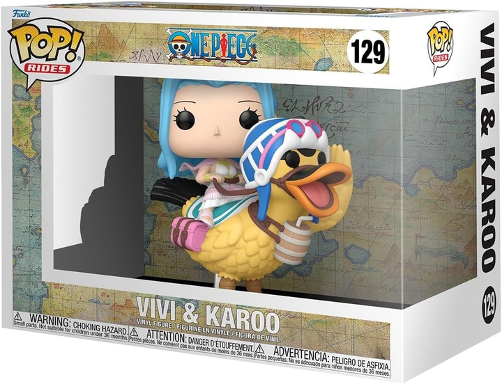 Figurka Funko pop! Ride: OP - Vivi & Karoo 11 cm 129 (75584) (0889698755849) - obraz 1