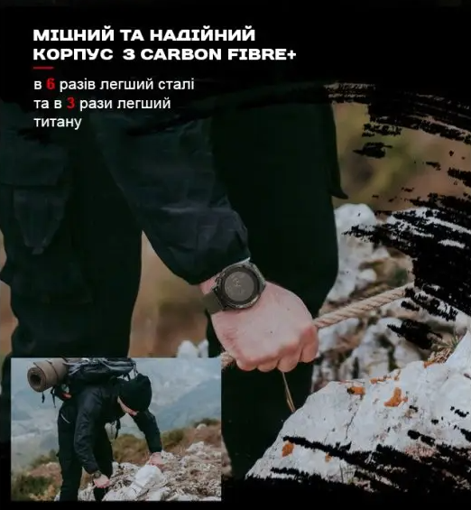 Часы мужские электронные North Edge Alps Black водостойкие, тактические, противоударные, с компасом - изображение 4