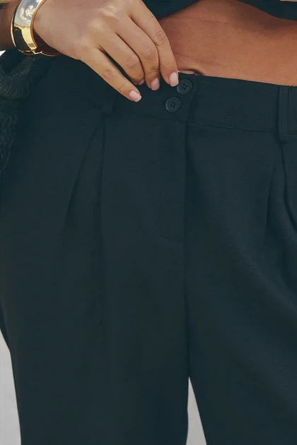 Укороченые штаны L-XL. Черный - изображение 3