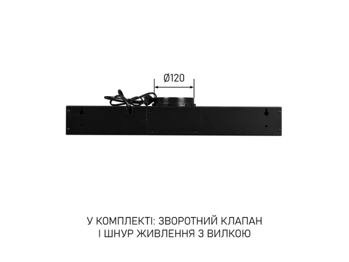 Витяжка пласка Minola HPL 633 BL - Фото 12 Витяжка пласка Minola HPL 633 BL - изображение 12
