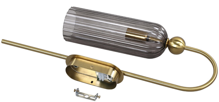 Настінний світильник Light Prestige Piega LP-939/1W Димчастий - зображення 4