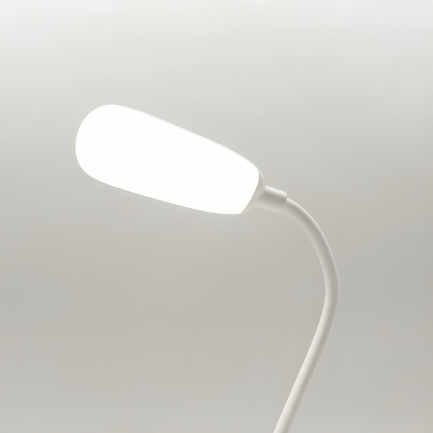 Розумна настільна гнучка сенсорна акумуляторна LED лампа 3 в 1 з органайзером Power Bank підставкою під телефон 1 Вт 43х12х11 см (480371-Prob) - зображення 3