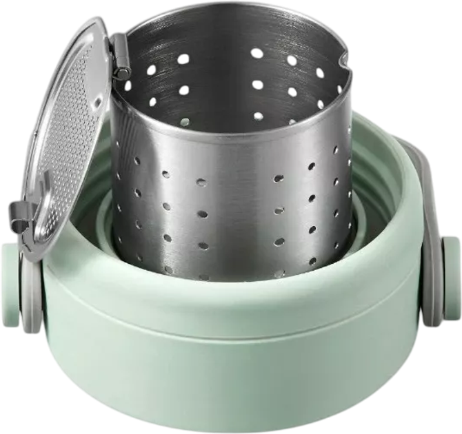 Termos Buydeem z zaparzaczem Cozy Greenish 400 ml (6950386607567) - obraz 5