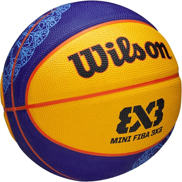 Баскетбольний Міні-М'яч Wilson FIBA 3x3 Mini Paris 2024(WZ3015101XB3) 3 - изображение 2