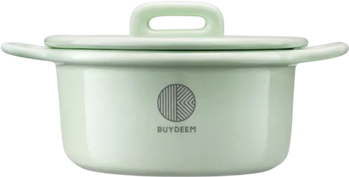 Каструля Buydeem керамічна Cozy Greenish 240 мл (6950386605693) - зображення 1