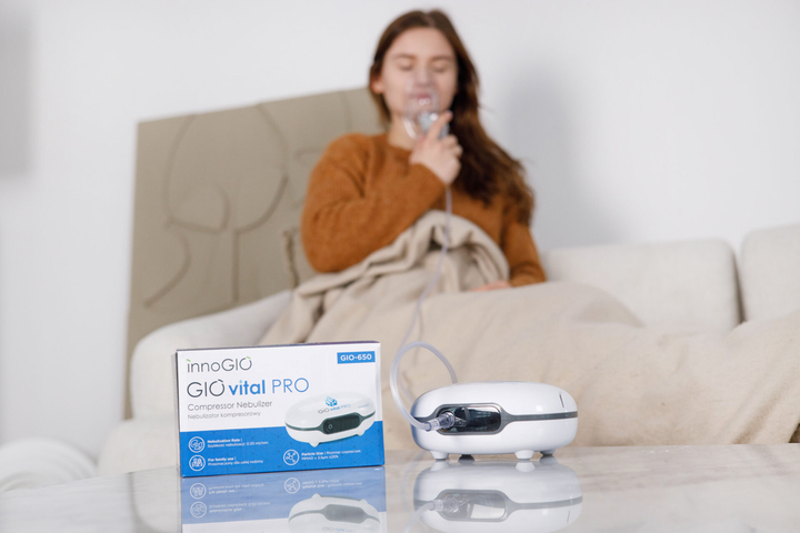 Nebulizator kompresorowy Innogio GIOvital PRO GIO-650 (5904405021606) - obraz 4