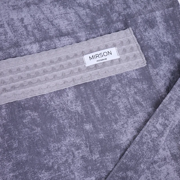 Набор MirSon №8004 Gray Фартук с прихваткой и рукавичкой (2200011081014) - Фото 5 Набор MirSon №8004 Gray Фартук с прихваткой и рукавичкой (2200011081014) - изображение 5