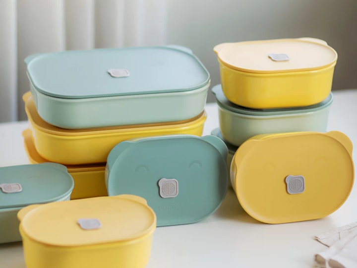 Контейнер для харчових продуктів Buydeem керамічний Cozy Greenish 500 мл (6950386615869) - зображення 6