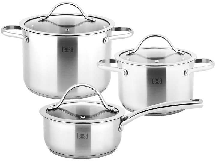 Zestaw garnków Teesa Cook Expert Master TSA0141 6 elementów (5901890061636) - obraz 1
