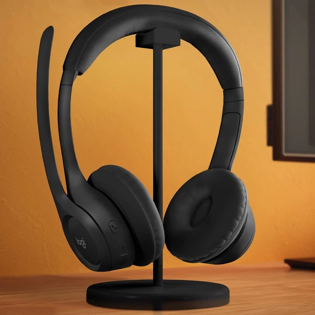 Наушники Logitech Zone 300 Wireless Black (981-001407) - Фото 6 Наушники Logitech Zone 300 Wireless Black (981-001407) - изображение 6