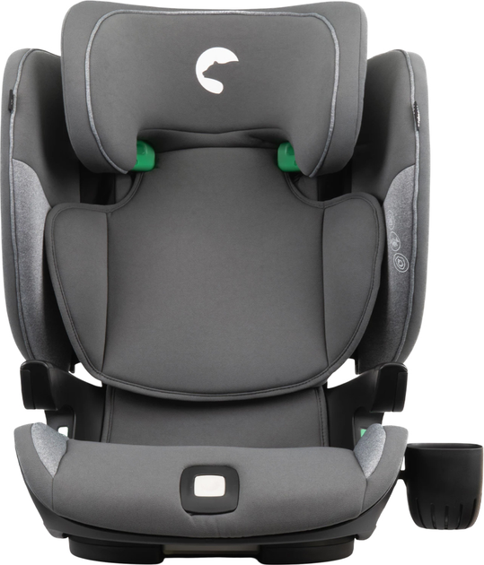 Fotelik samochodowy Kidnort Natt DS-010647 100-150 cm szary (5902983631231) - obraz 3