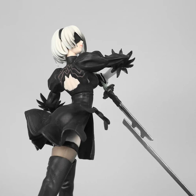 s*n様 09614BLACKBOXX ISLAMEL ARCHIVE SET Аниме фигурка NieR: Automata Yorha No.2 Type B, Йорха ТуБи 18 см