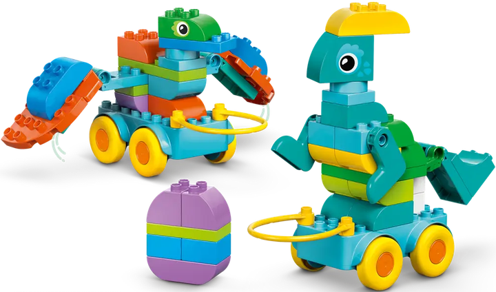 Конструктор LEGO Duplo Динозаври на колесах 3в1 108 елементів (10451) - зображення 3