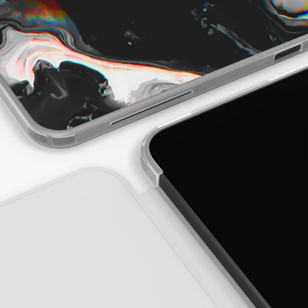 Чохол книжка, обкладинка для планшета Apple iPad 11" A16 2025 (Райдужний мармур) 11th епл айпад 11 generation - зображення 8