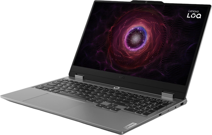 Laptop Lenovo LOQ 15ARP9 (83JC0082PB) Luna Grey - obraz 2