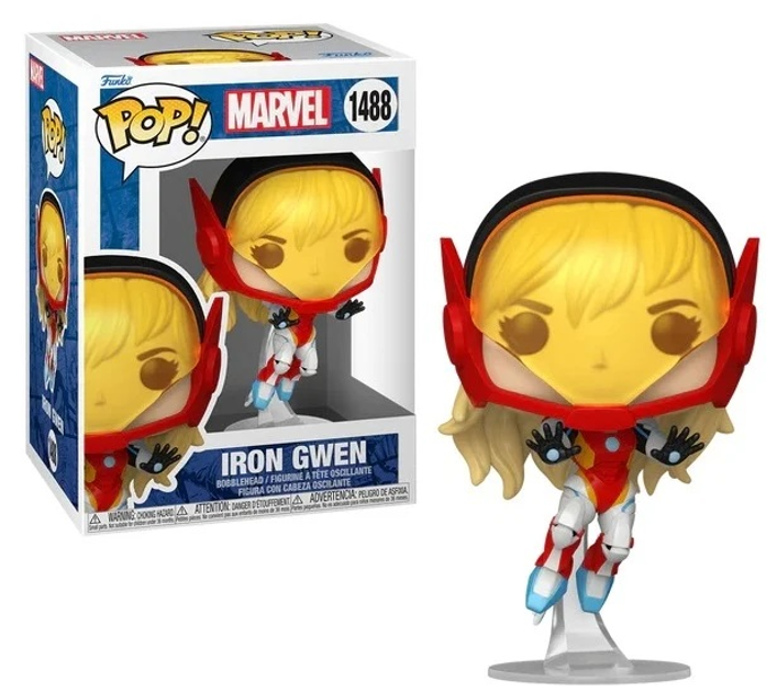 Figurka Funko Pop! Marvel: SGGV Iron Gwen 83726 (889698837262) - obraz 2
