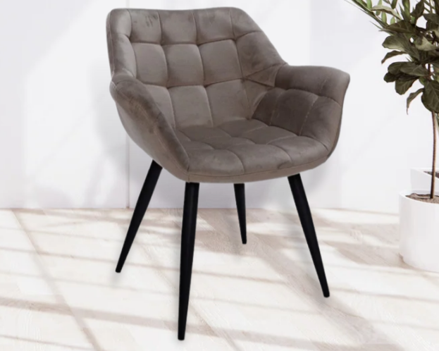 Стілець обідній ELEGANTE Темний Біж Intarsio - зображення 9