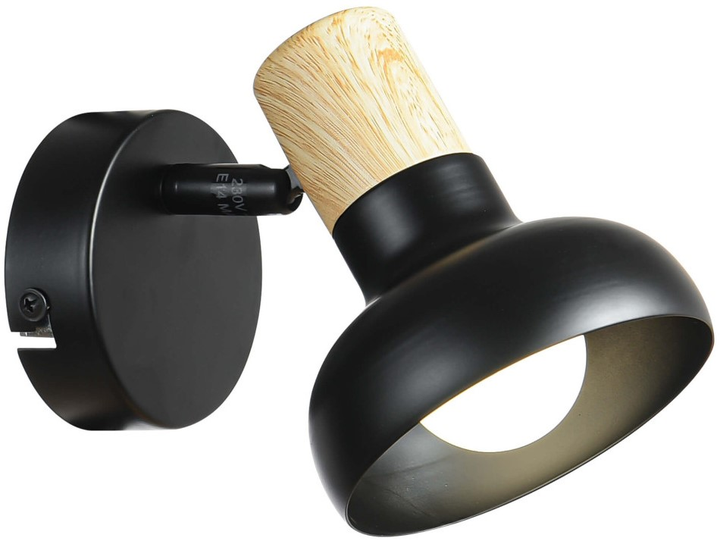 Kinkiet Light Prestige Arezzo LP-1420/1W BK - obraz 1