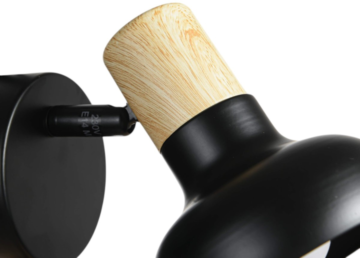 Настінний світильник Light Prestige Arezzo LP-1420/1W BK - зображення 6