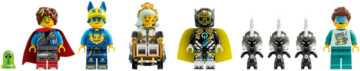 Конструктор LEGO DREAMZzzzz Подводная лодка Кошмарная акула 1413 элемента (71500) - изображение 5