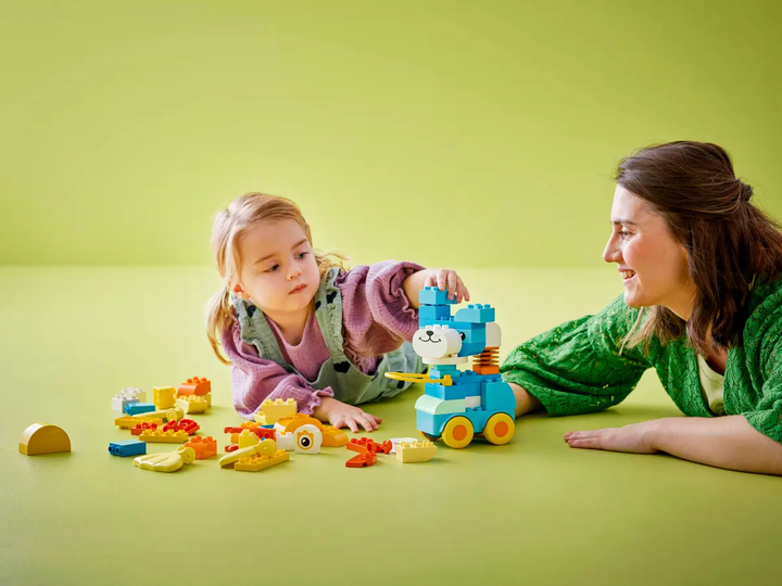 Конструктор LEGO Duplo Животные на колесах 3в1 58 элементов (10448) - изображение 8