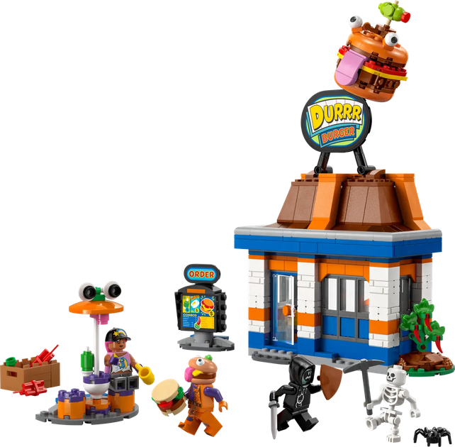 Конструктор LEGO Fortnite Ресторан бургеров Durrr 546 элементов (77076) - Фото 2 Конструктор LEGO Fortnite Ресторан бургеров Durrr 546 элементов (77076) - изображение 2