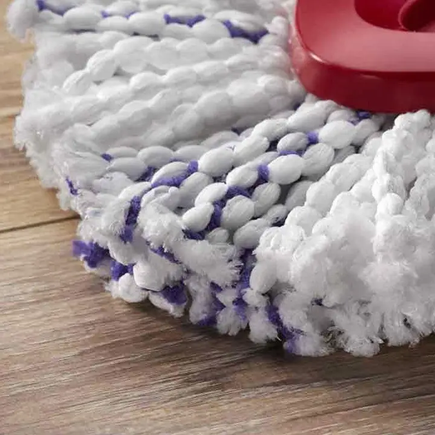 Змінна насадка для швабри Vileda Turbo 3 in 1 Microfibre мікрофібра, трикутна форма, 38 см (167749) - зображення 3