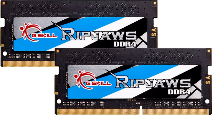 Pamięć RAM G.Skill SO-DIMM DDR4-3200 16384MB PC5-48000 (Kit of 2x8192MB) Ripjaws (F4-3200C18D-16GRS) - obraz 1